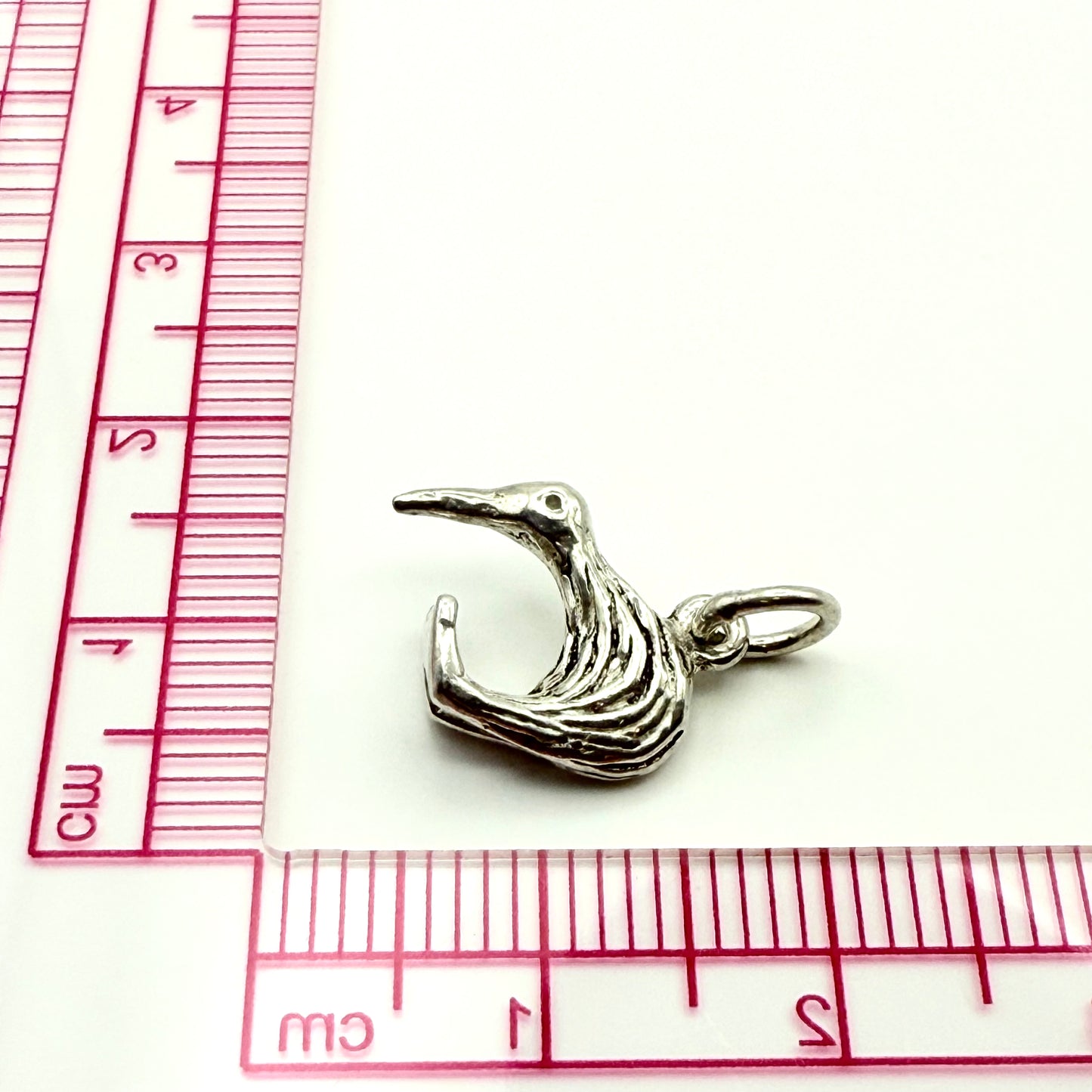 925 Sterling Silver Kiwi Charm