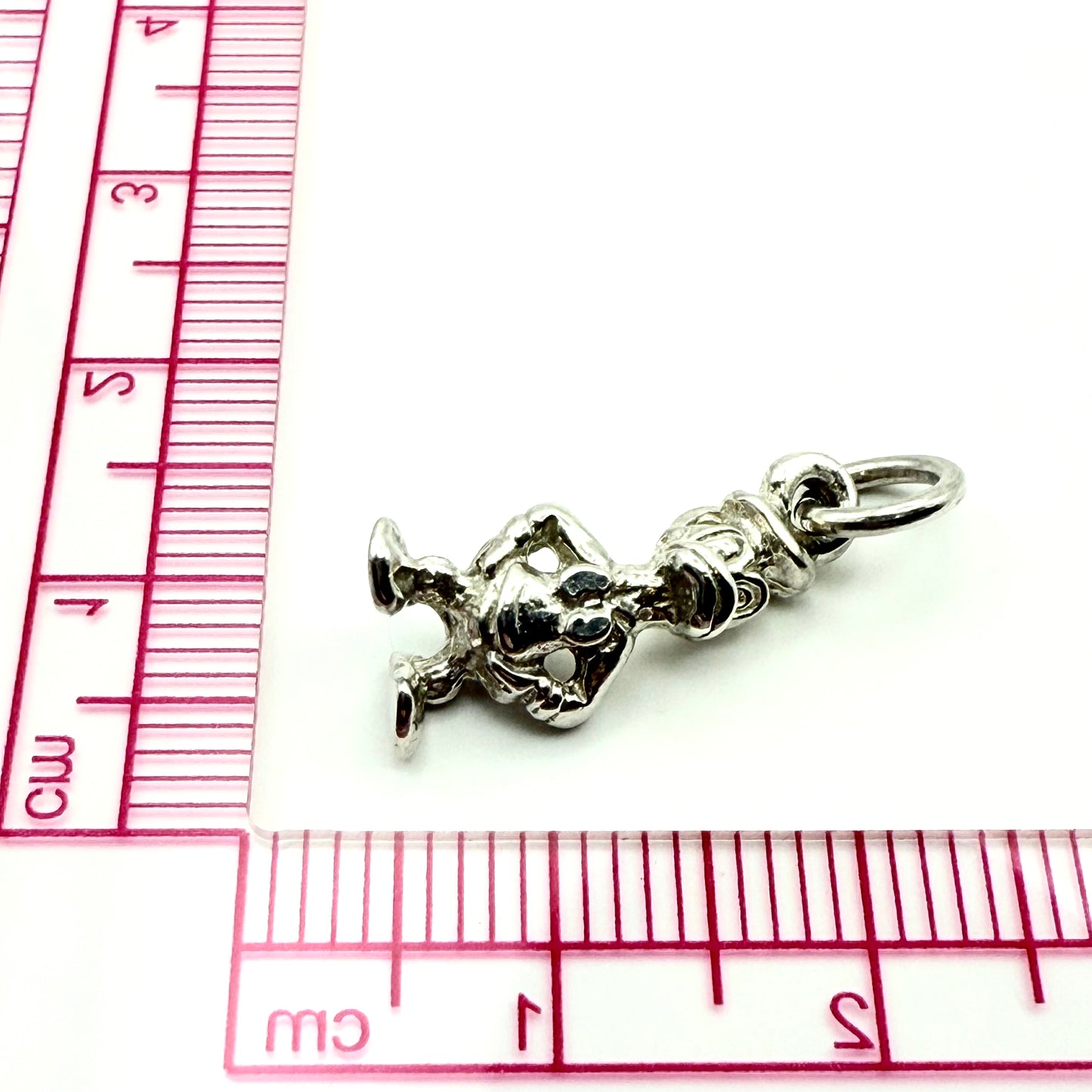 925 Sterling Silver Angry Duck Charm