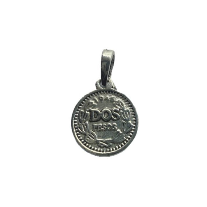 Dos Pesos Sterling Silver 925 Pendant
