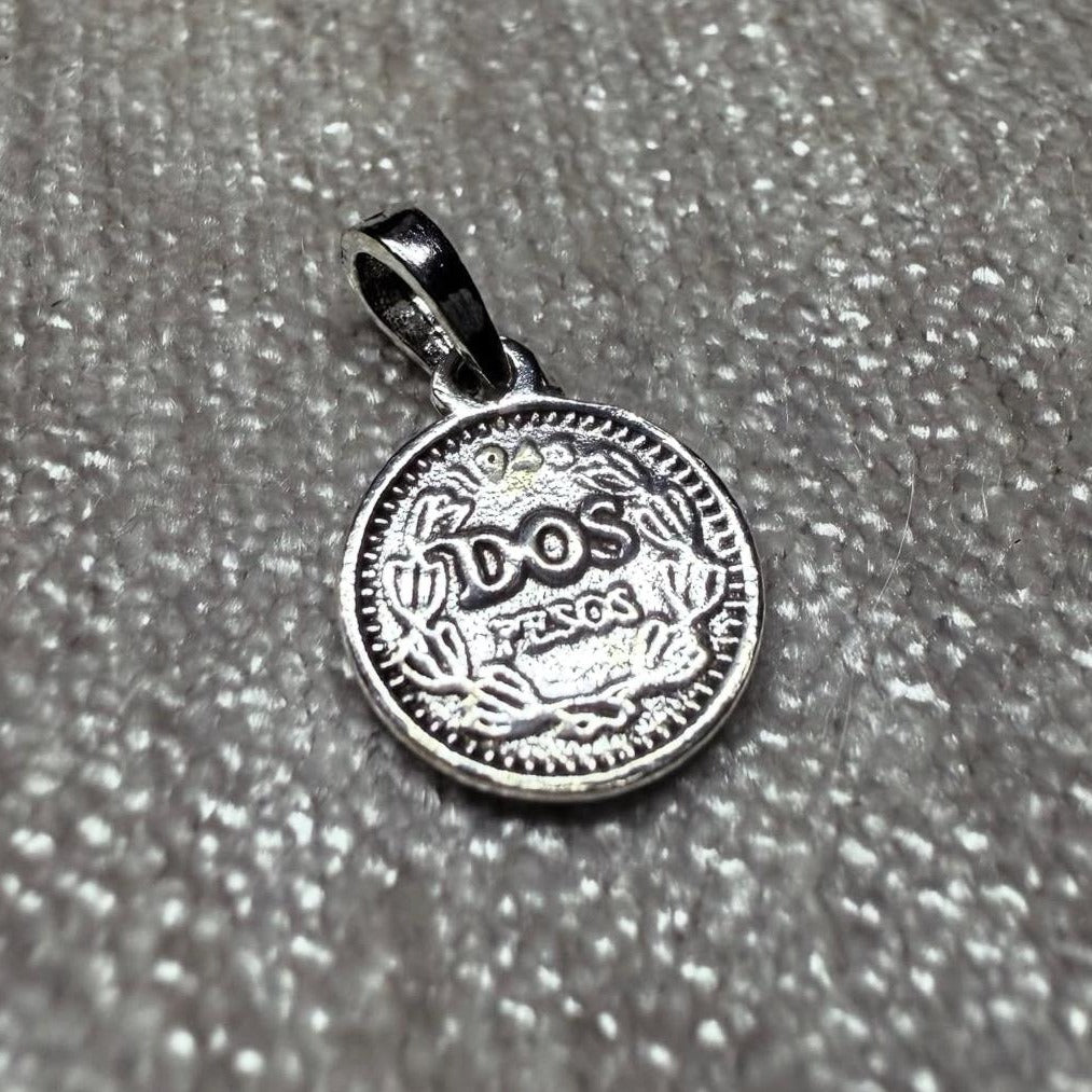 Dos Pesos Sterling Silver 925 Pendant