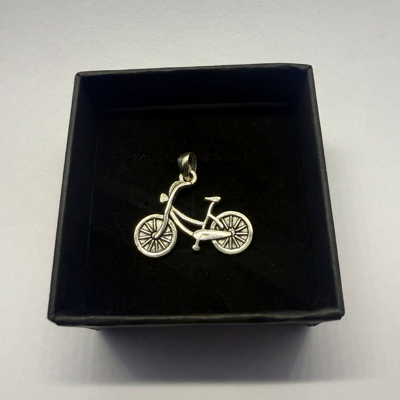 Bycicle Sterling Silver 925 Pendant