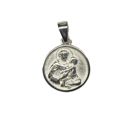 St Anthony Sterling Silver 925 Pendant