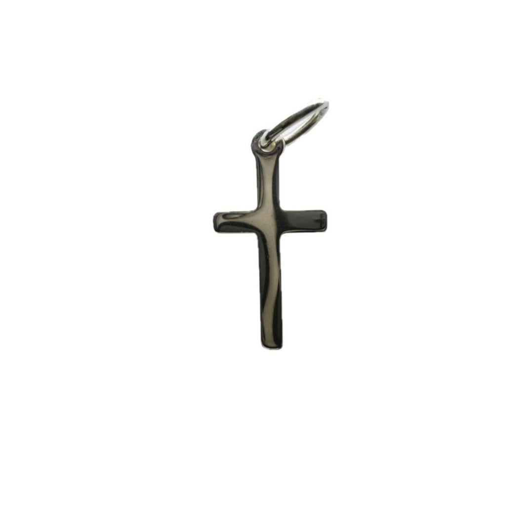 Small Plain Cross Sterling Silver 925