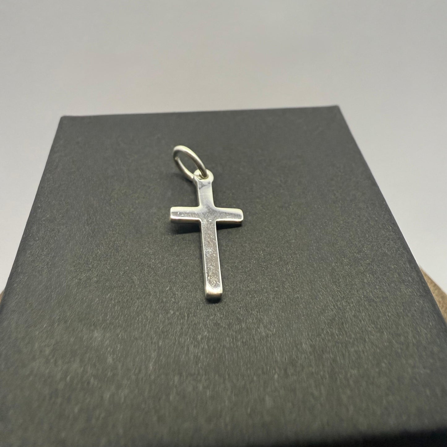 Small Plain Cross Sterling Silver 925