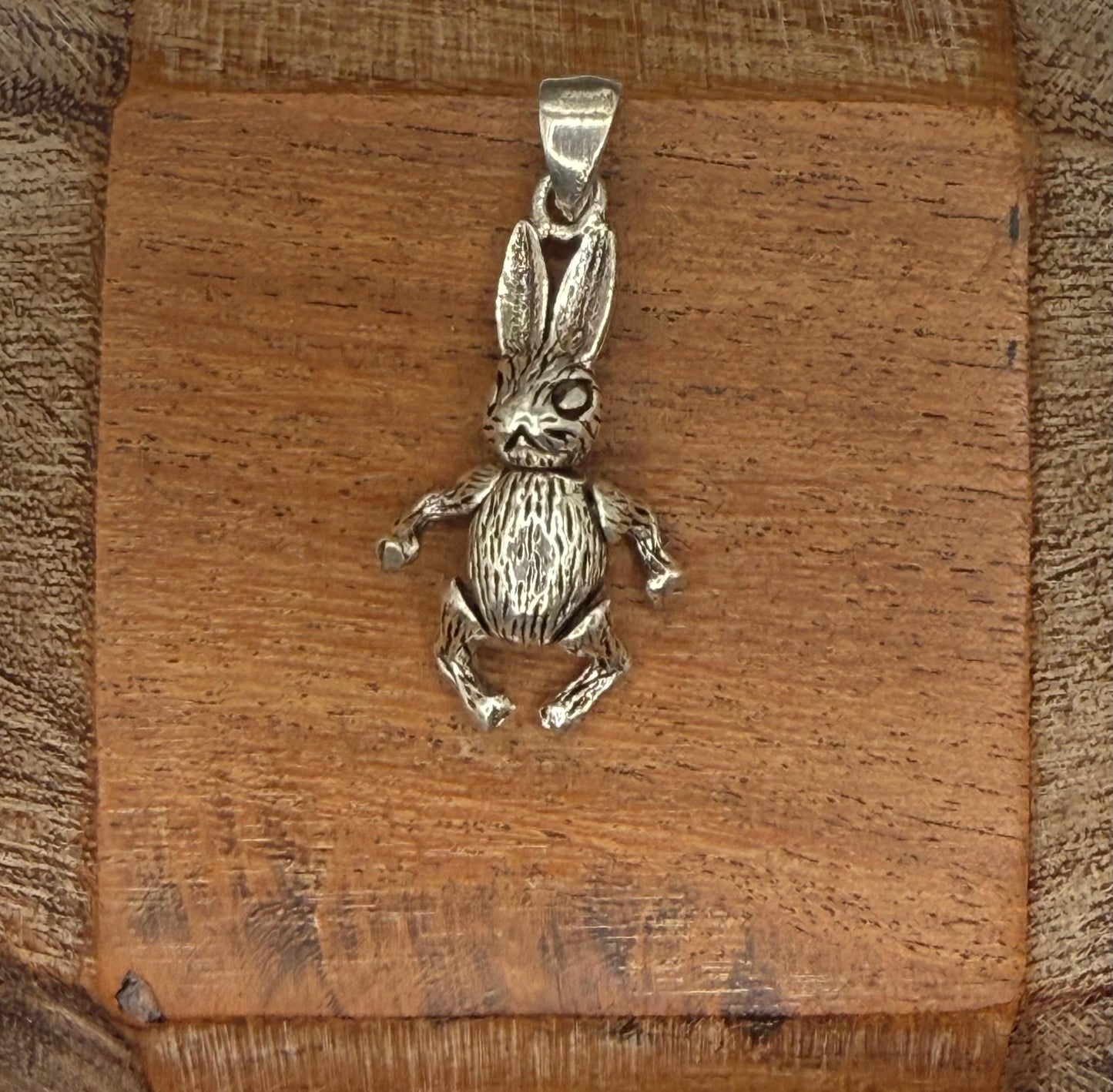 Moving Rabbit Sterling Silver 925