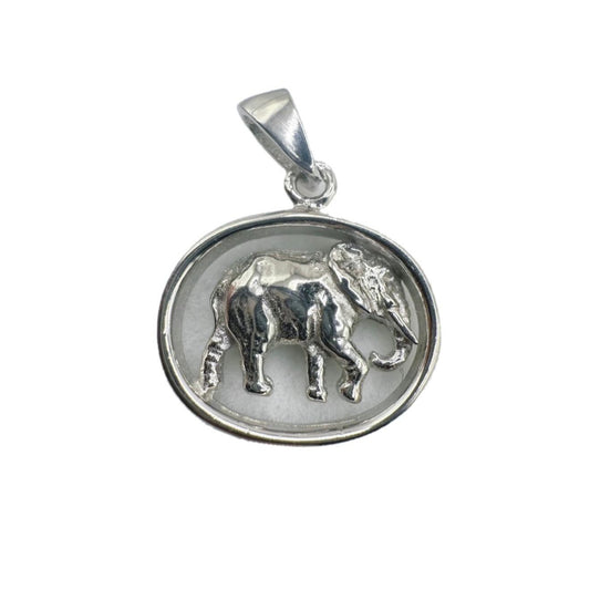 Large Elephant Sterling Silver 925