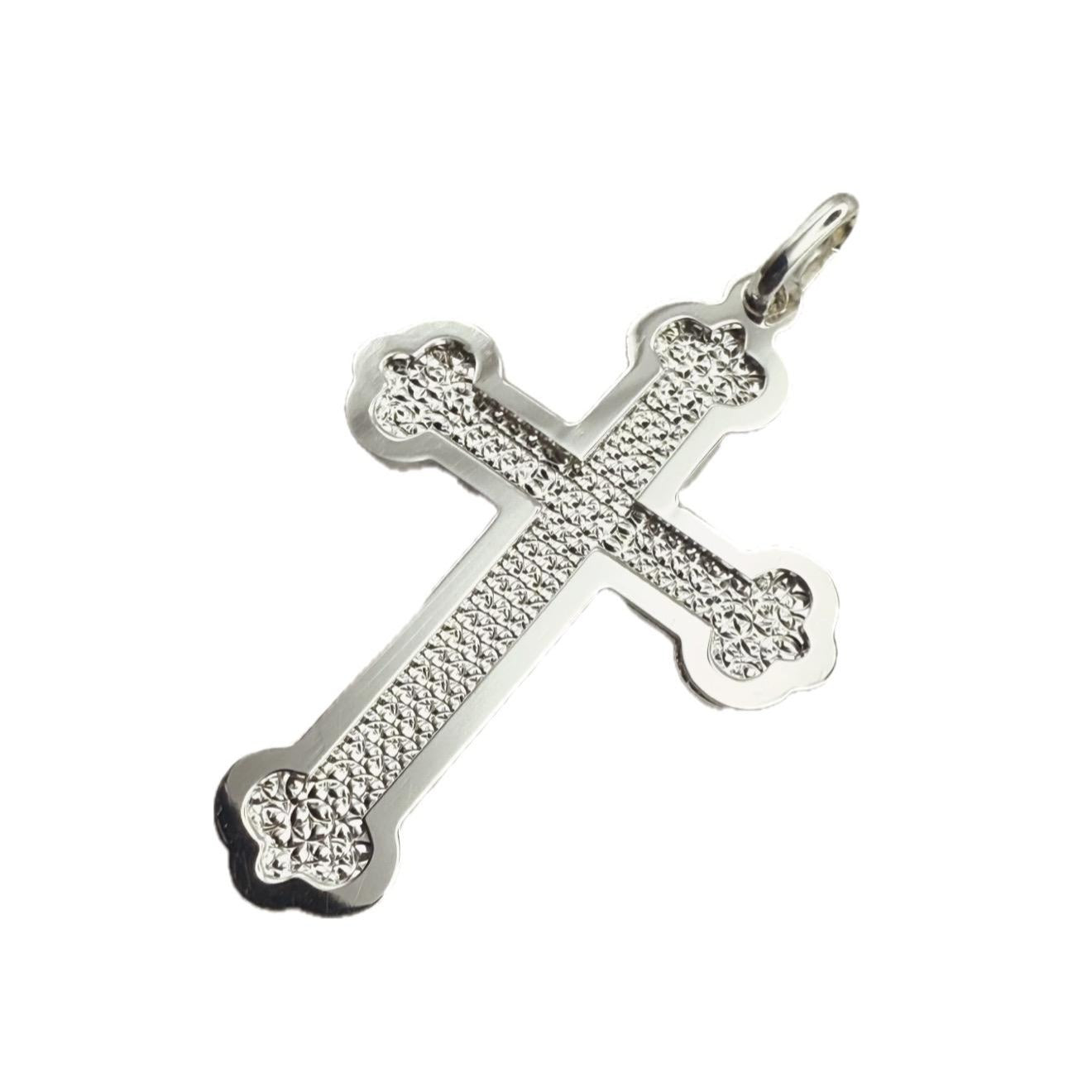 Orthodox Style Cross Sterling Silver 925