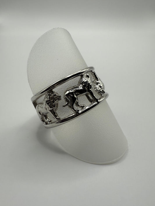 Lion Ring Sterling Silver 925