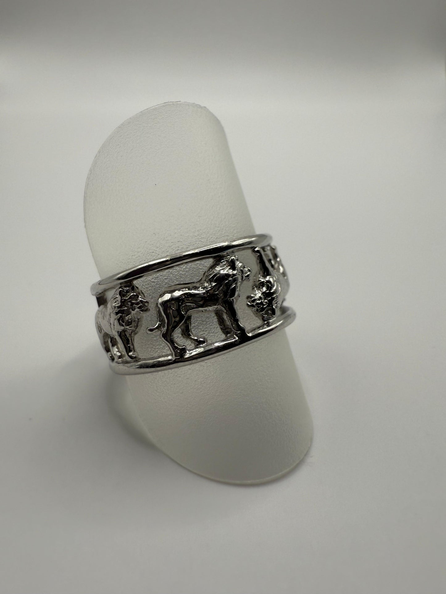 Lion Ring Sterling Silver 925