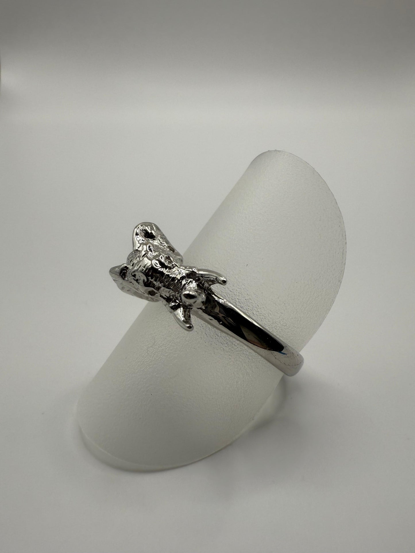 Elephant Head Ring Sterling Silver 925