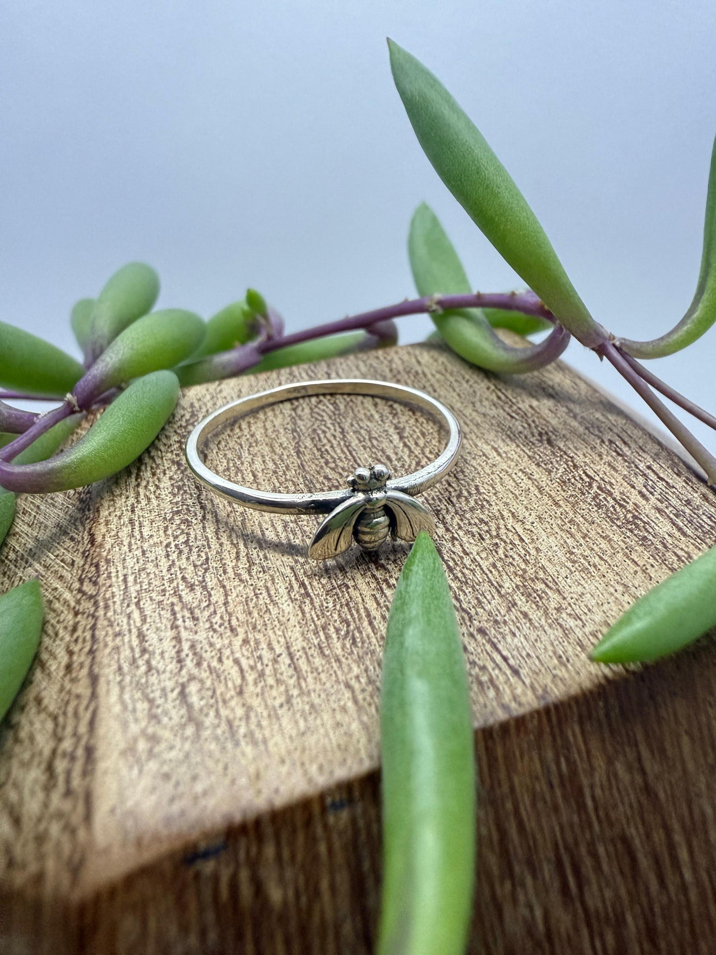 Bee Ring Sterling Silver 925