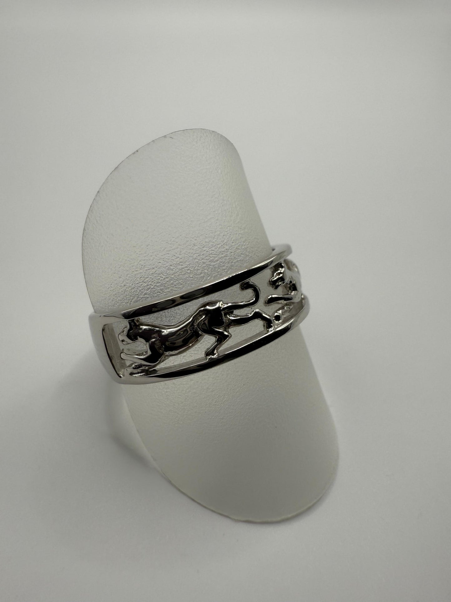 Lioness Ring Sterling Silver 925