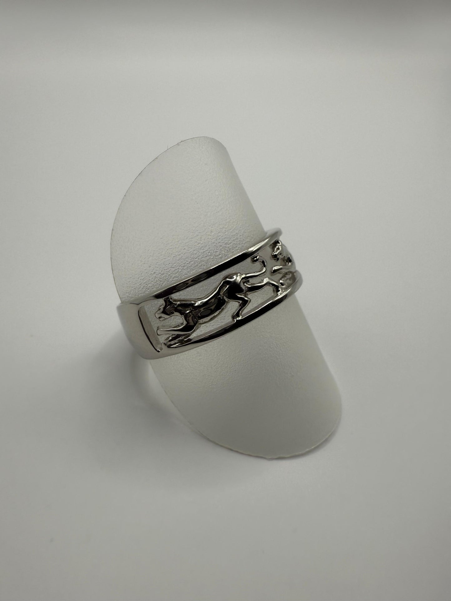 Lioness Ring Sterling Silver 925