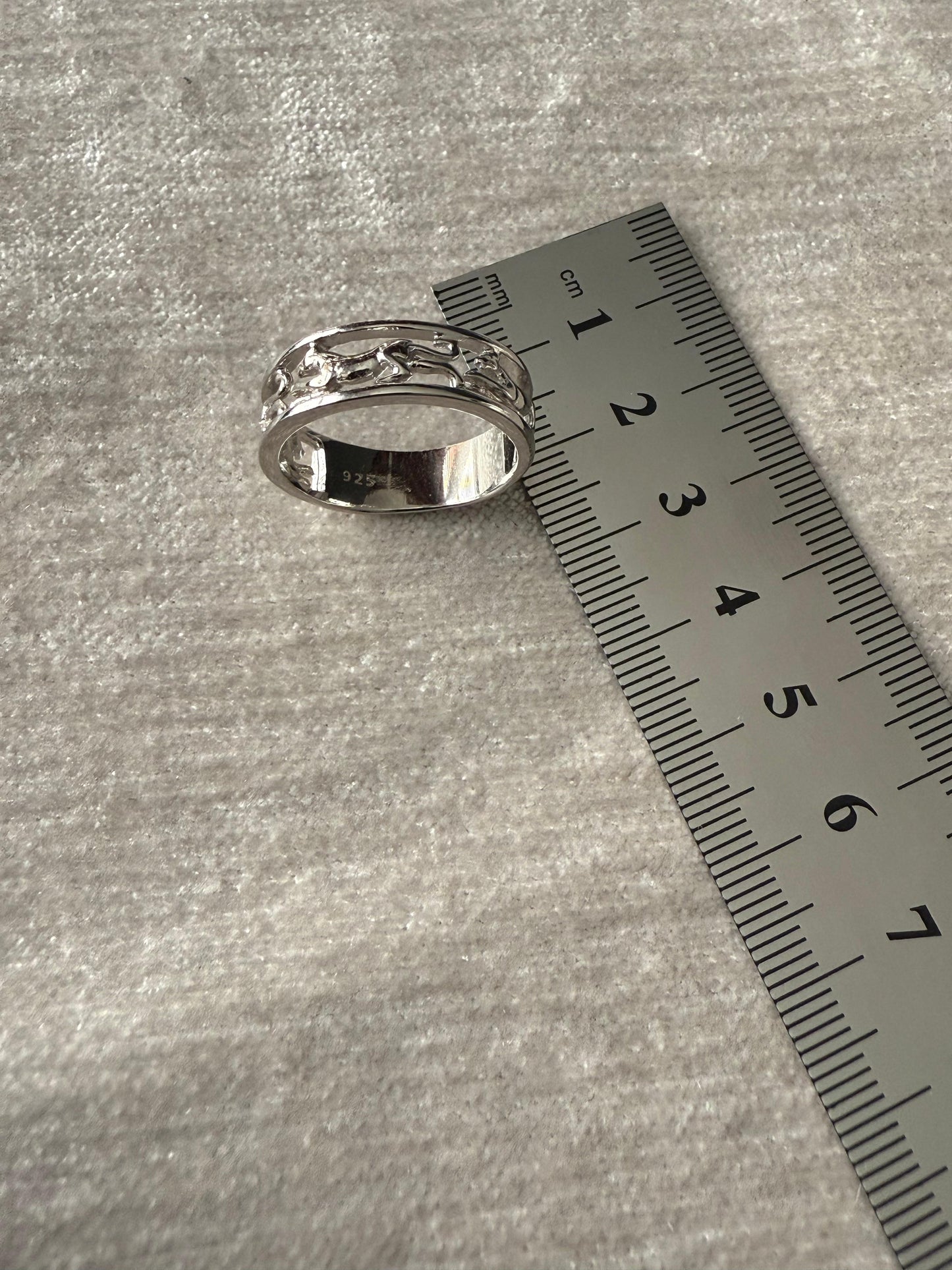 Lioness Ring Sterling Silver 925