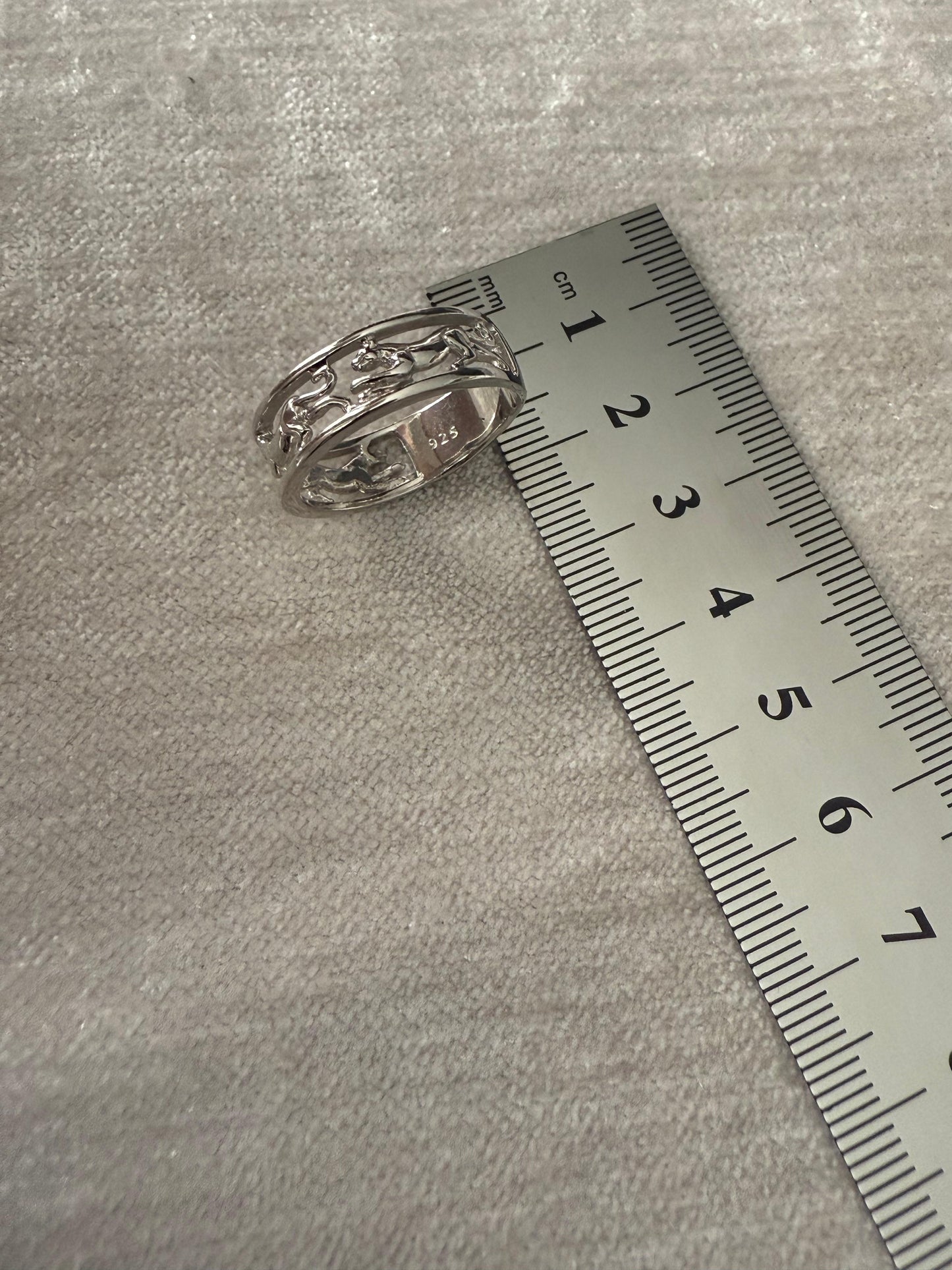 Lioness Ring Sterling Silver 925