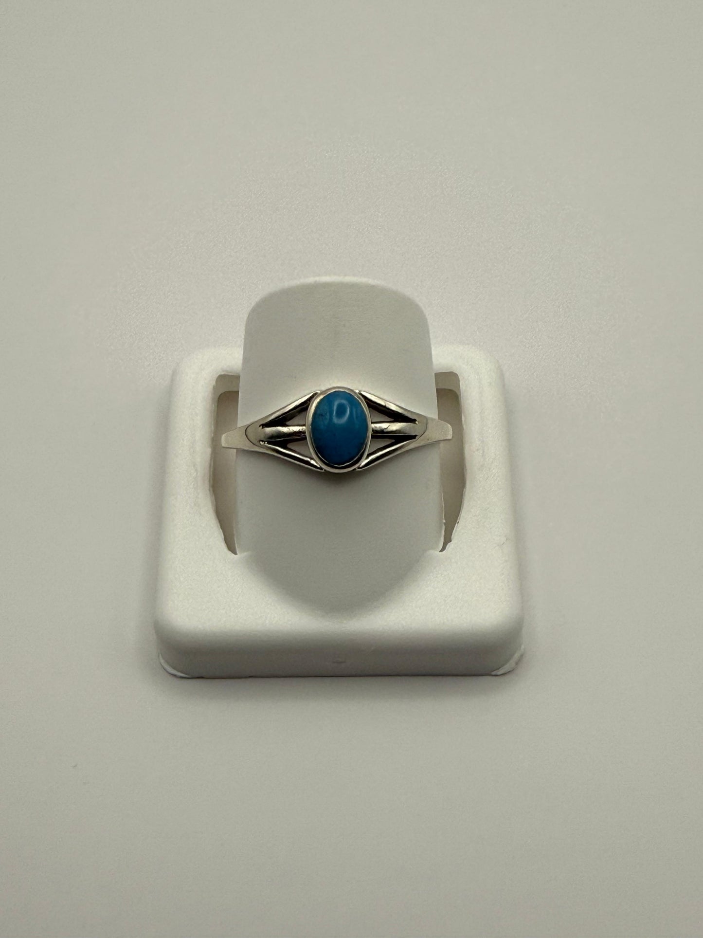 Vintage Modern Style Ring Sterling Silver 925
