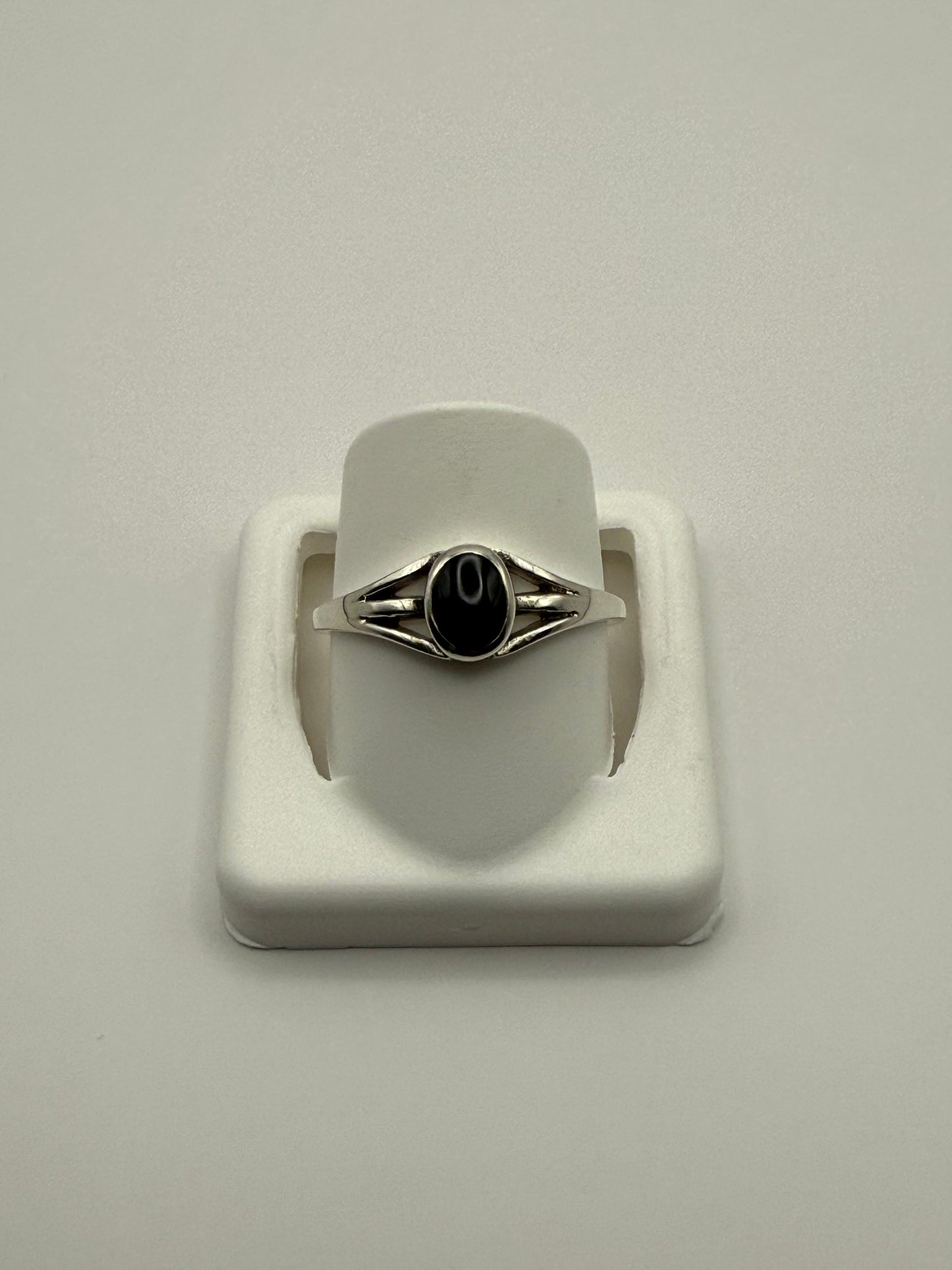 Vintage Modern Style Ring Sterling Silver 925