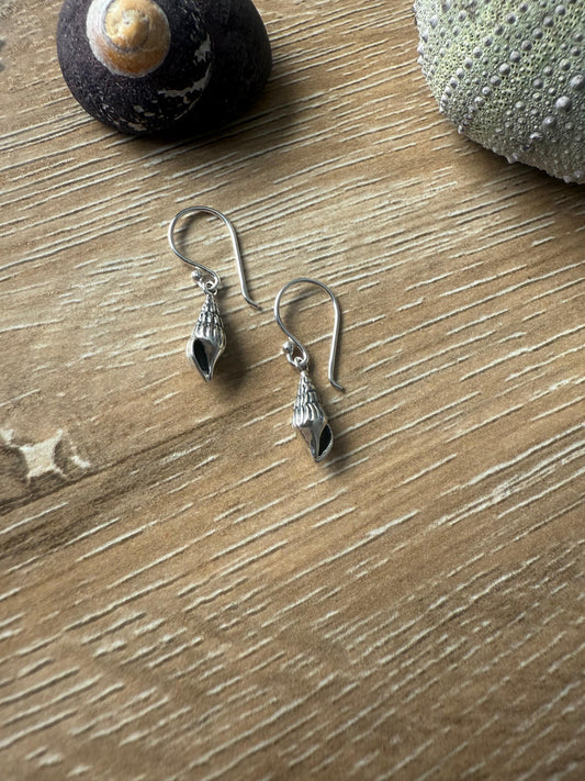 Sea Shell Earrings Sterling Silver 925
