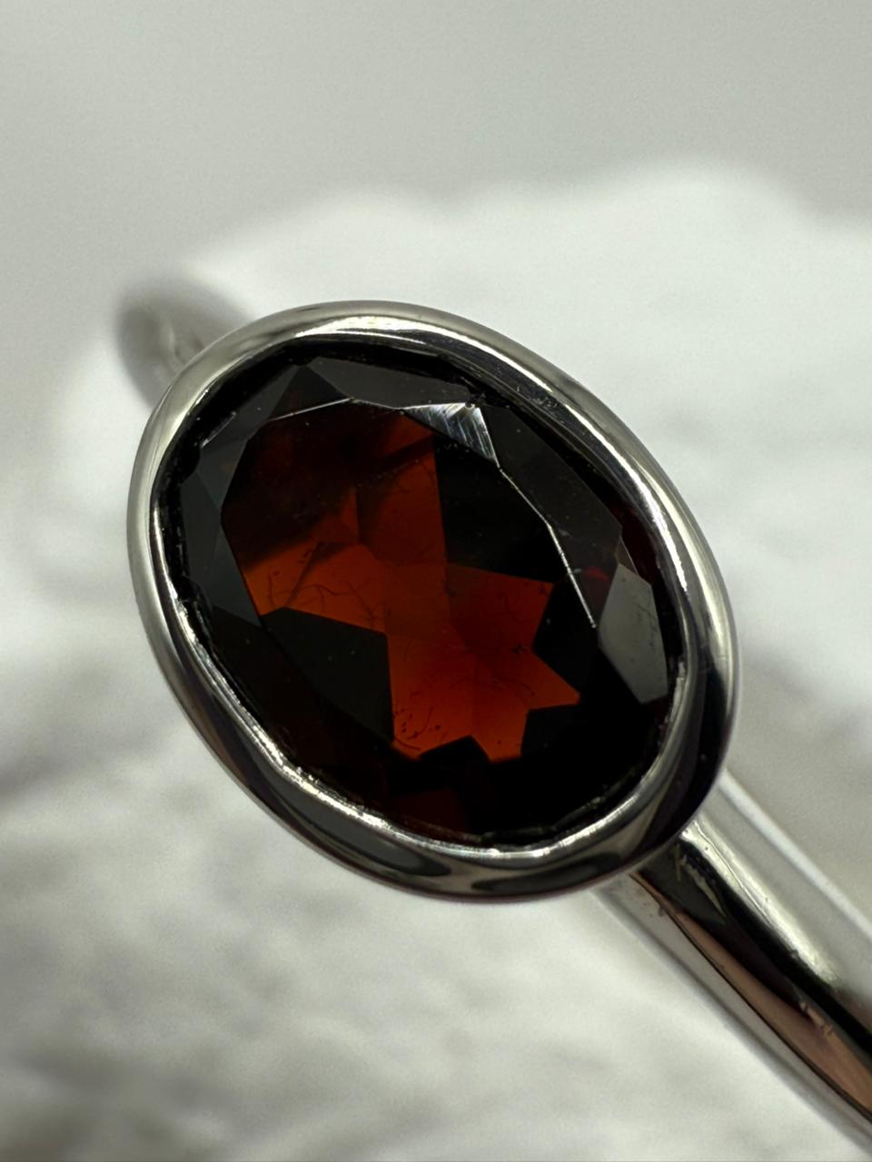 Garnet Gemstone and Solid Sterling Silver 925 set