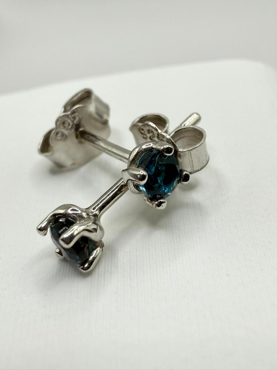 London Blue Topaz Gemstone Sterling Silver 925 set