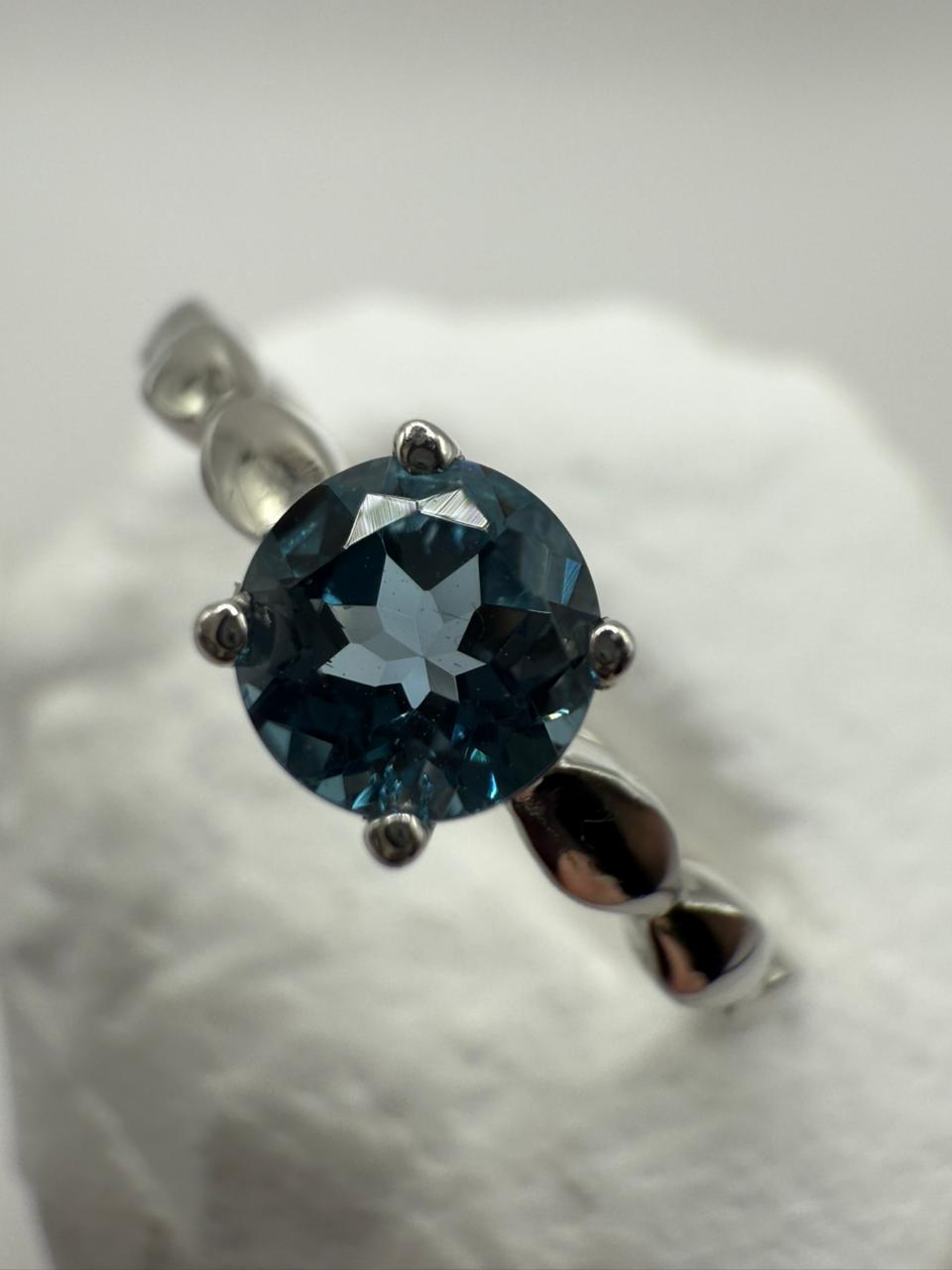 London Blue Topaz Gemstone Sterling Silver 925 set