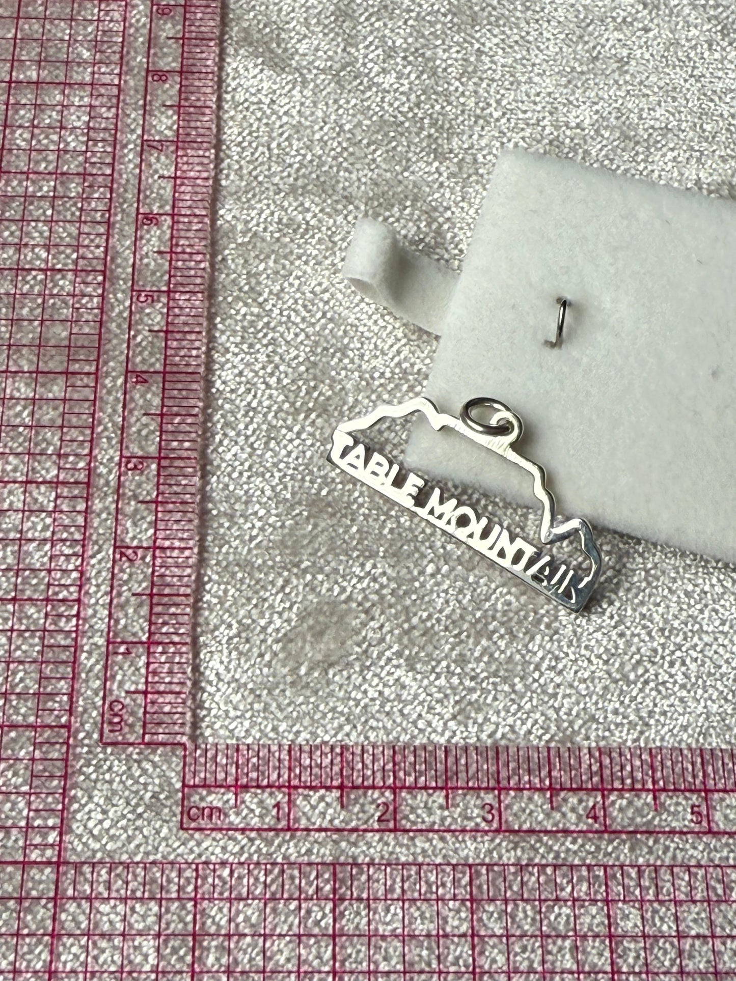 Table Mountain Cut-out Pendant