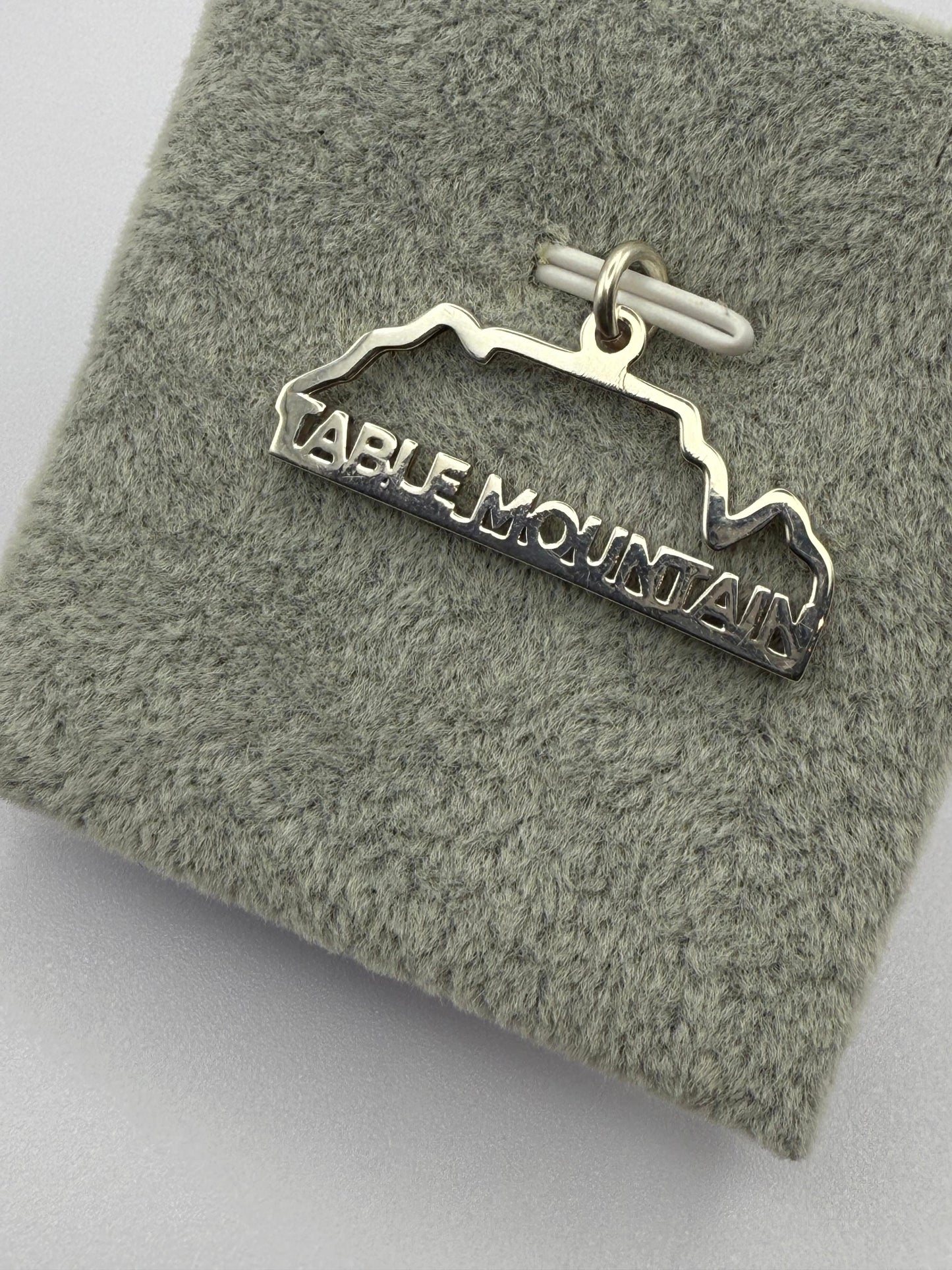 Table Mountain Cut-out Pendant