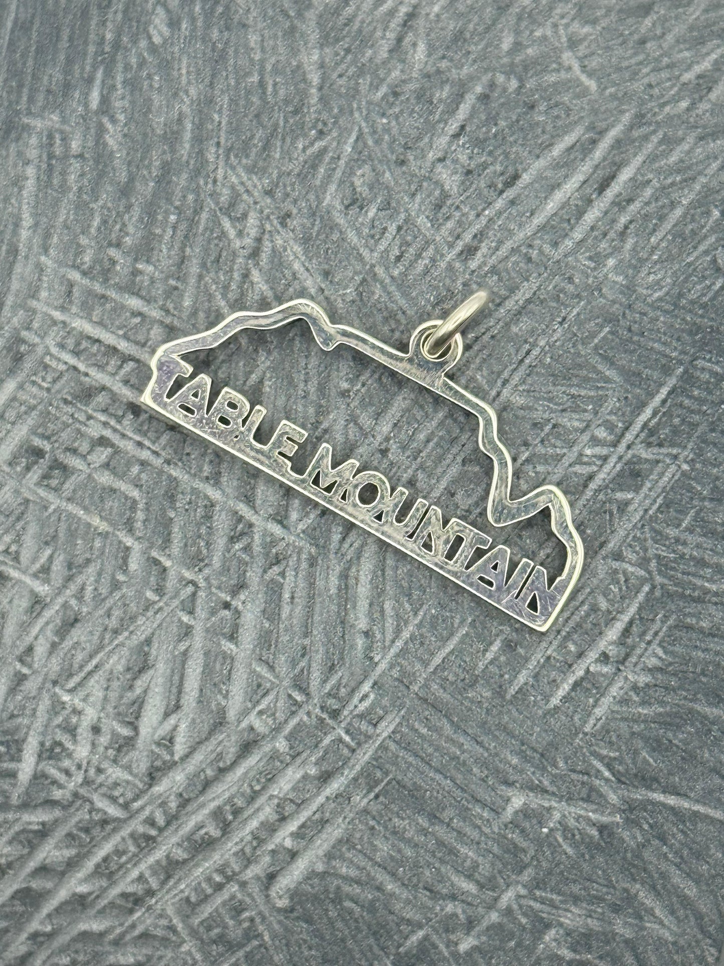 Table Mountain Cut-out Pendant