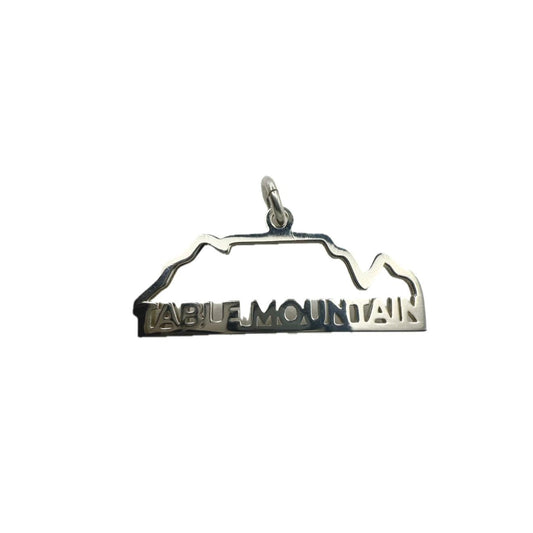 Table Mountain Cut-out Pendant