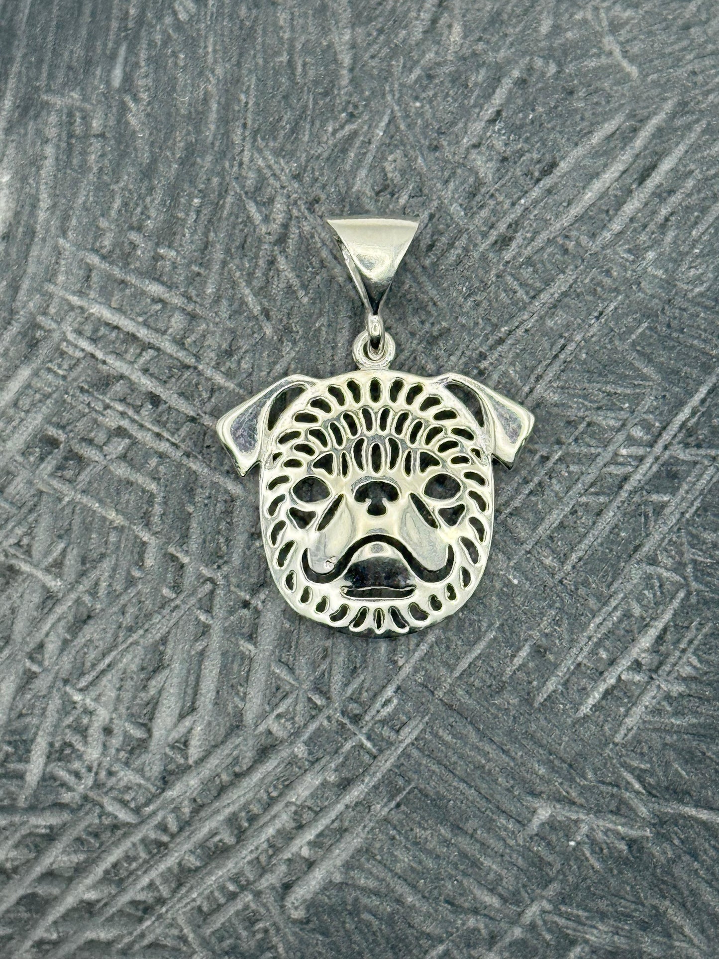Bulldog Pendant Set 2D