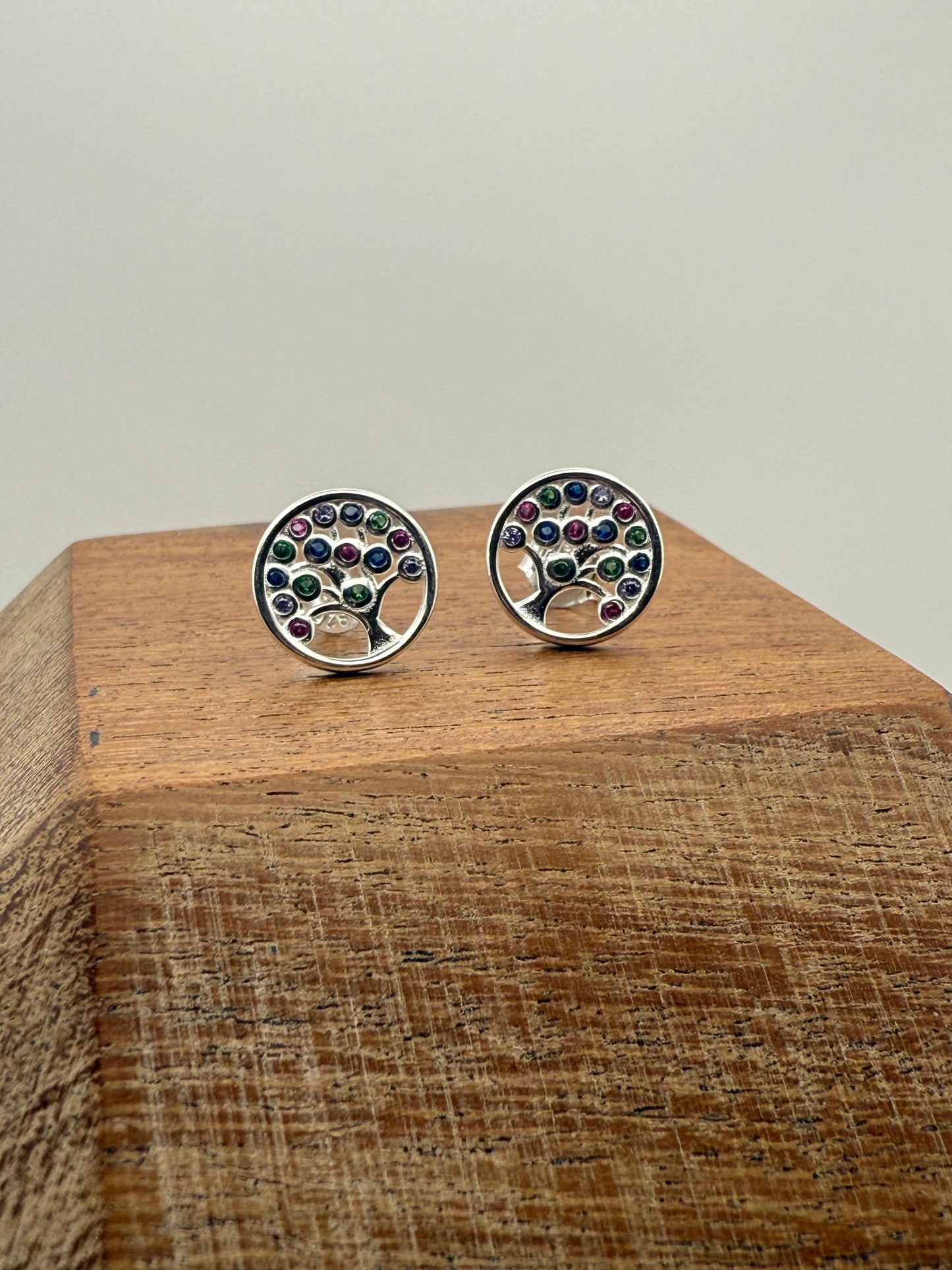 Color Tree of Life Studs