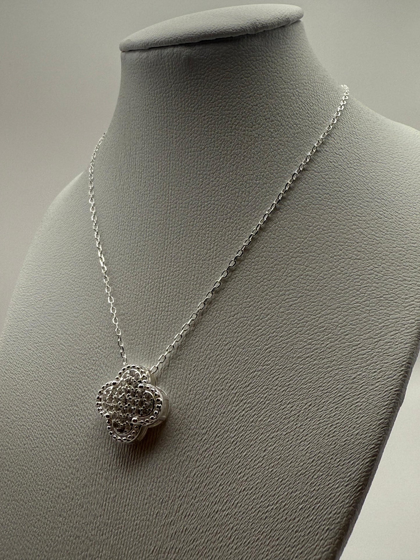 LX C/Z Agate Clover 45cm Chain