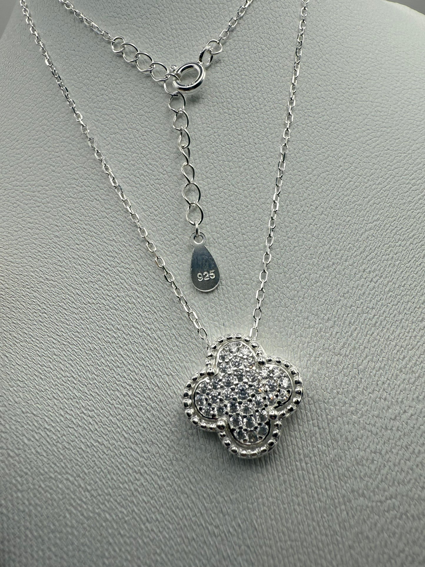 LX C/Z Agate Clover 45cm Chain