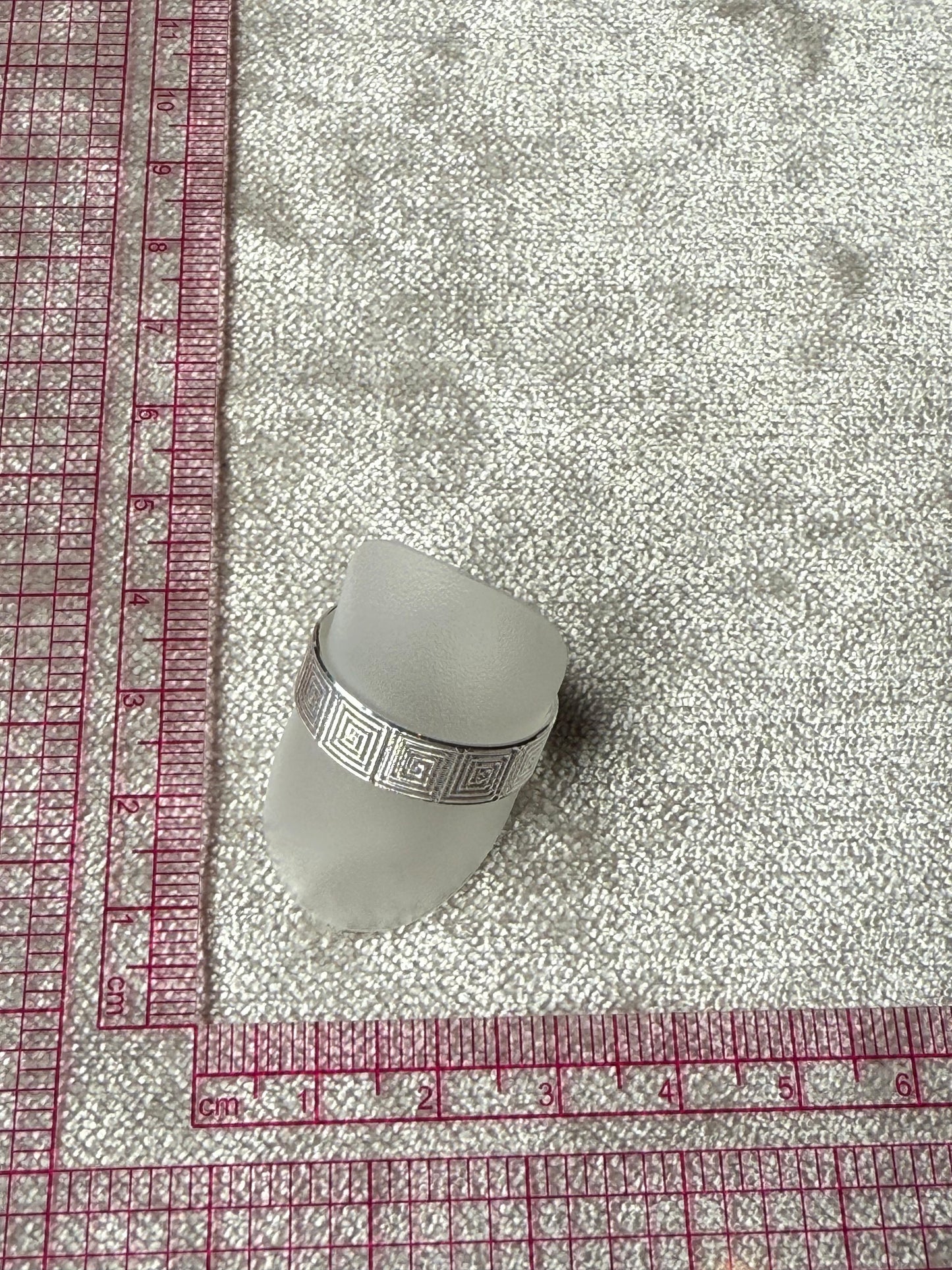 Gents Fancy Band Ring Sterling Silver 925