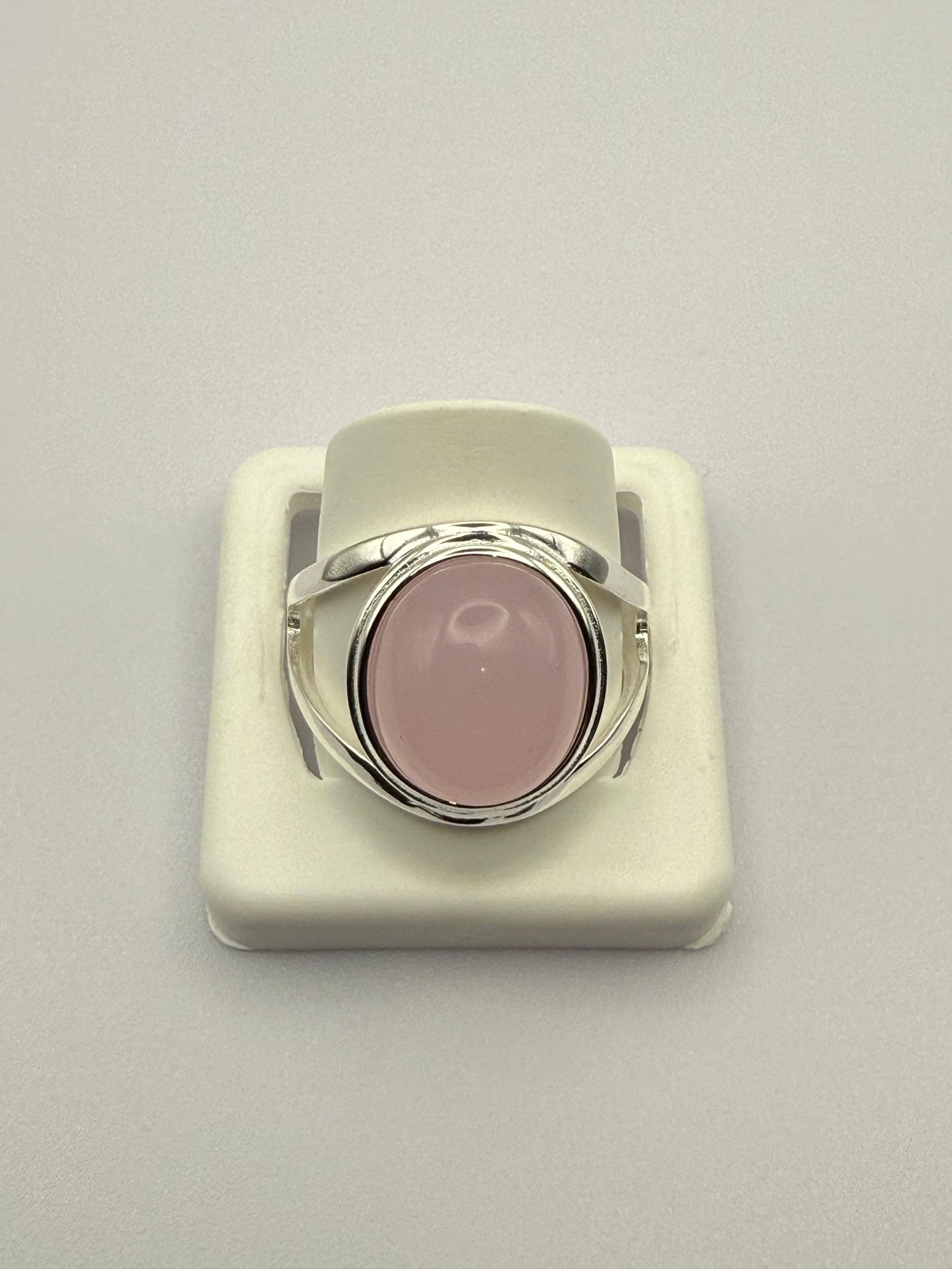Rose Quartz Ring Sterling Silver 925