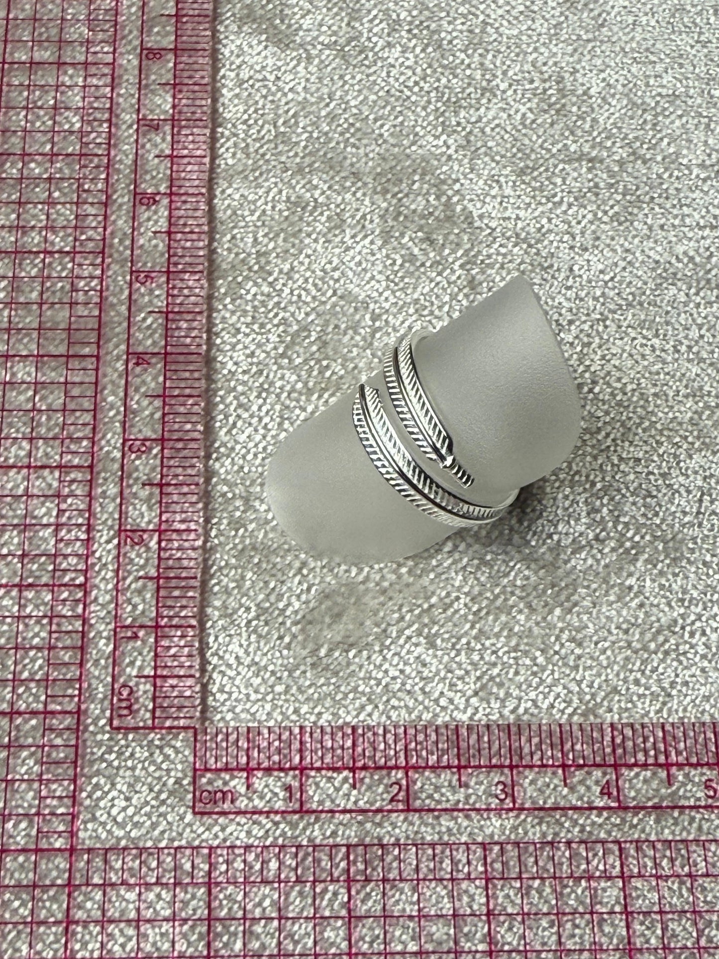 Feather Ring Sterling Silver 925