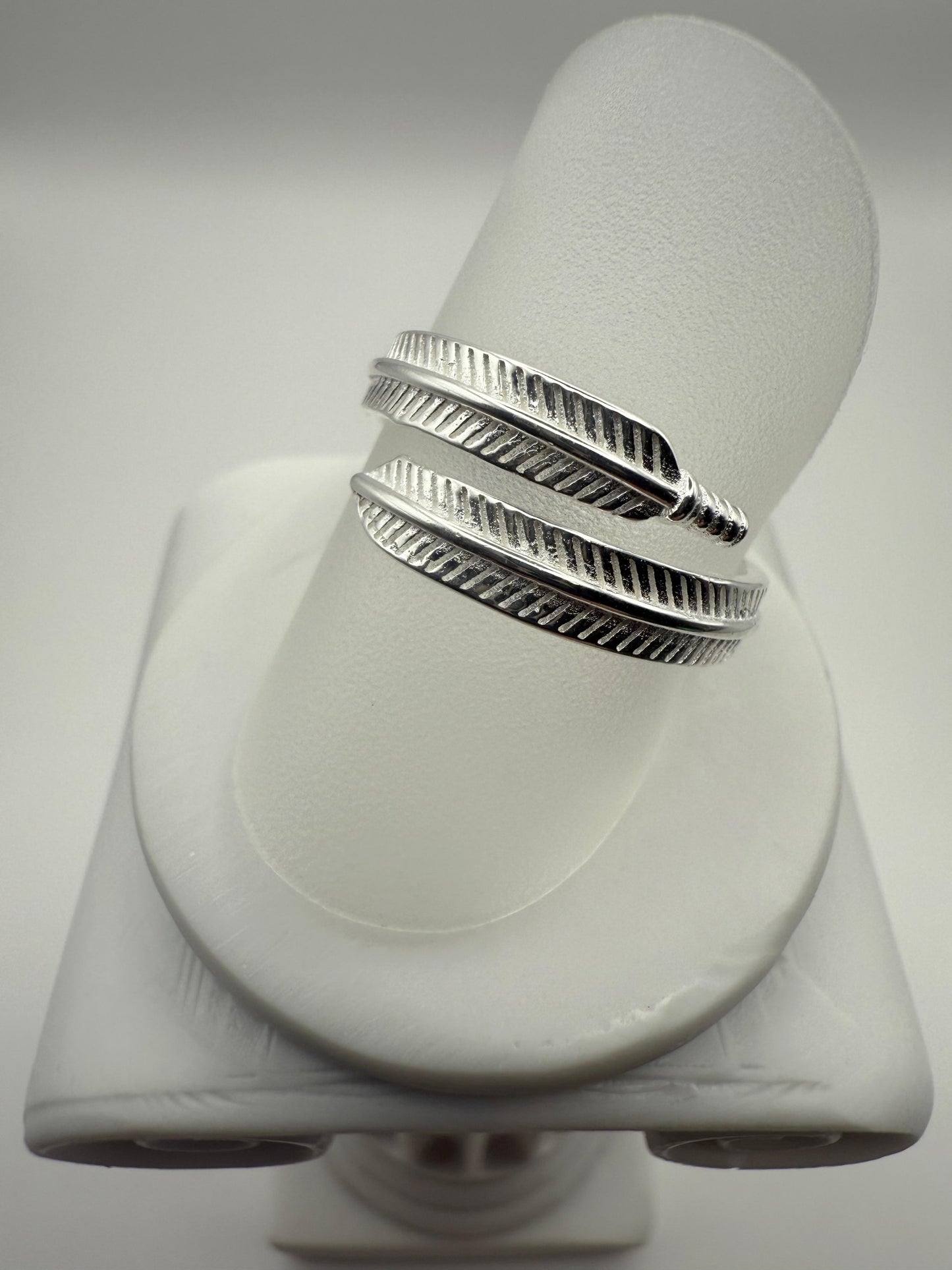 Feather Ring Sterling Silver 925