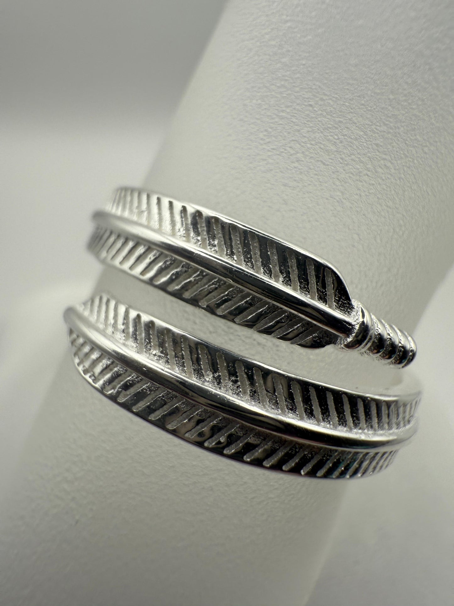 Feather Ring Sterling Silver 925