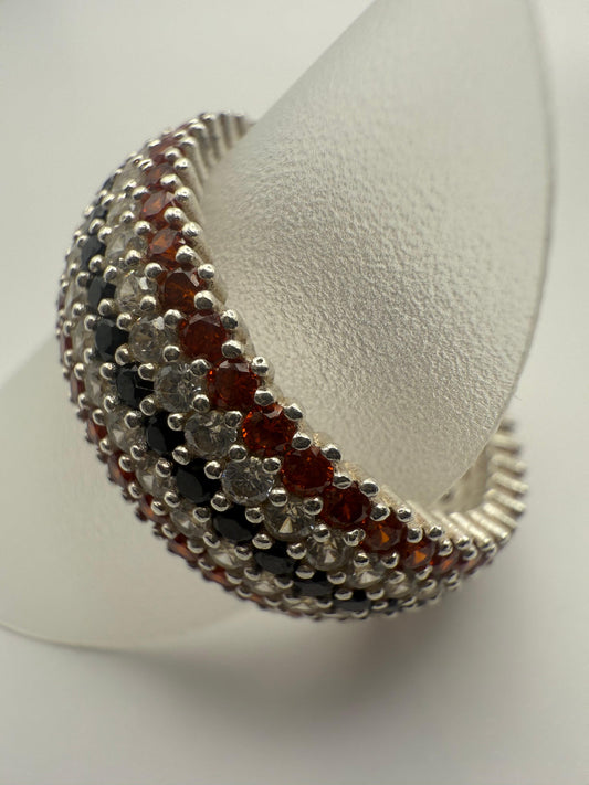 Kardashian Mod 2 Ring Sterling Silver 925