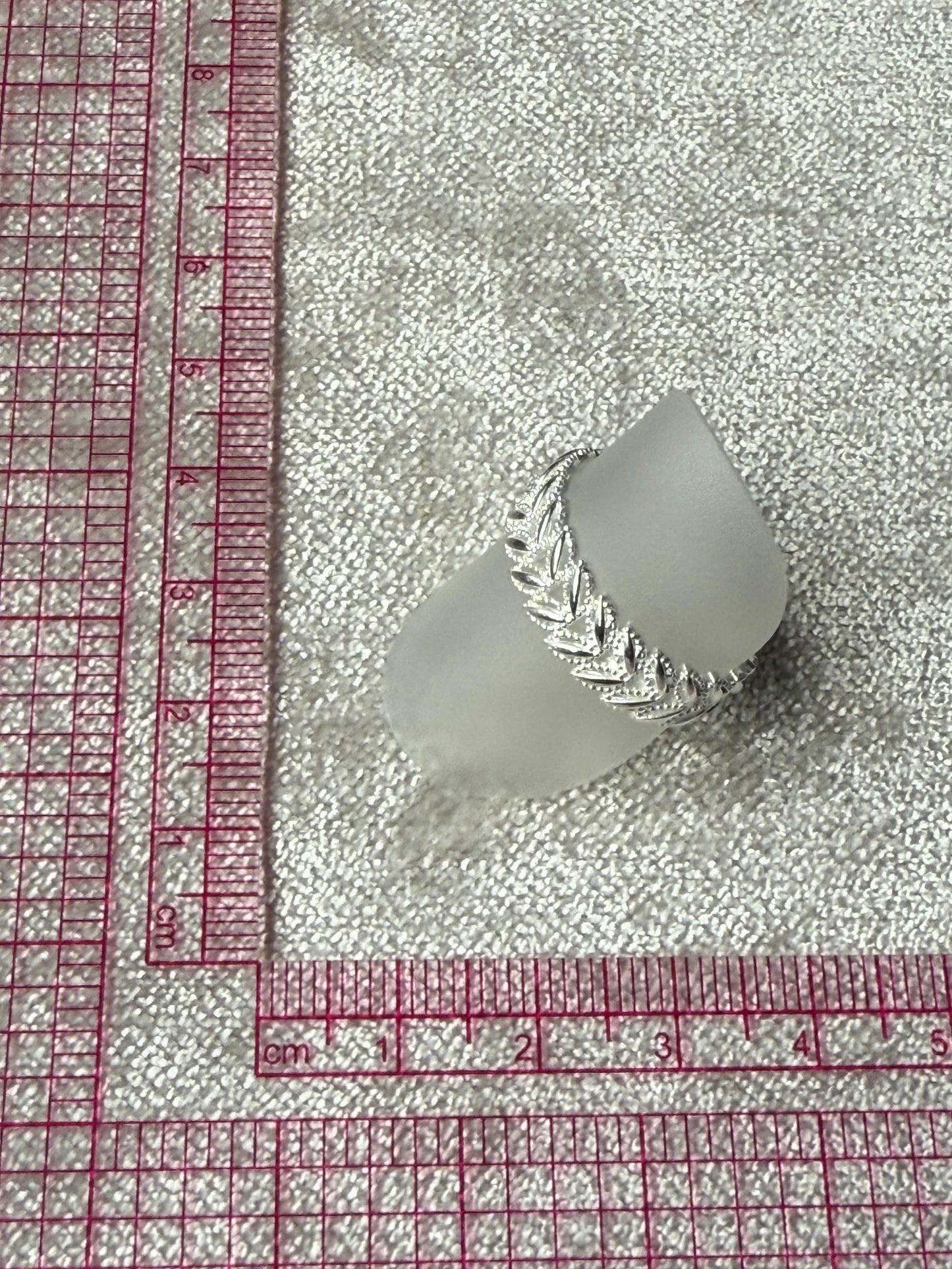 Laurel Band Ring Sterling Silver 925