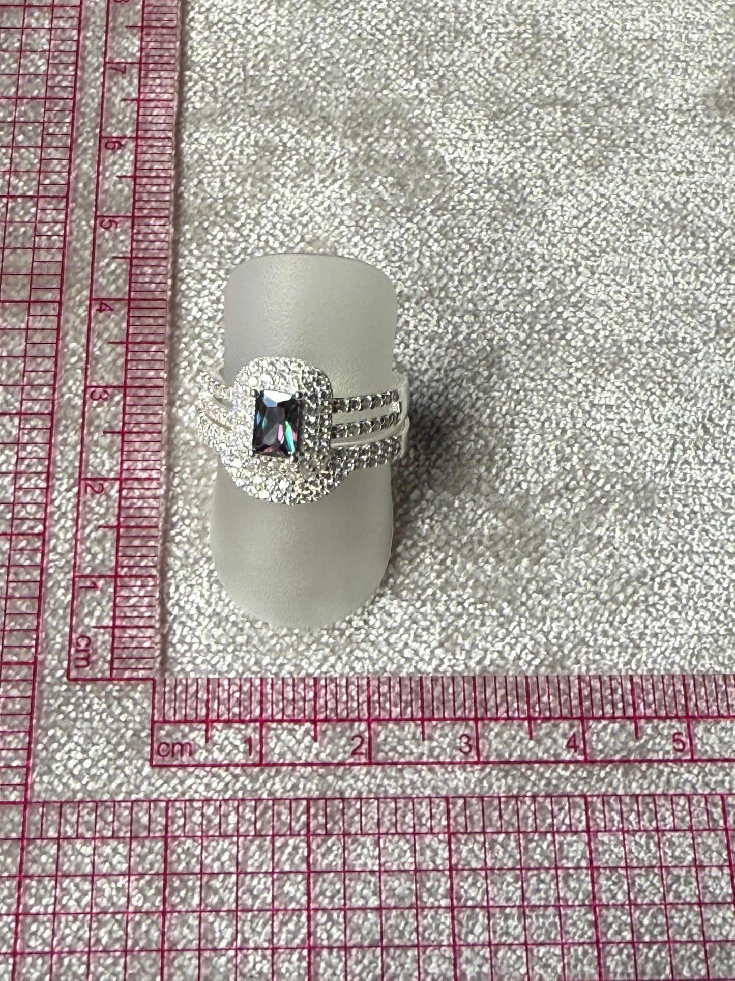 MOD Wedding Set Ring Sterling Silver 925