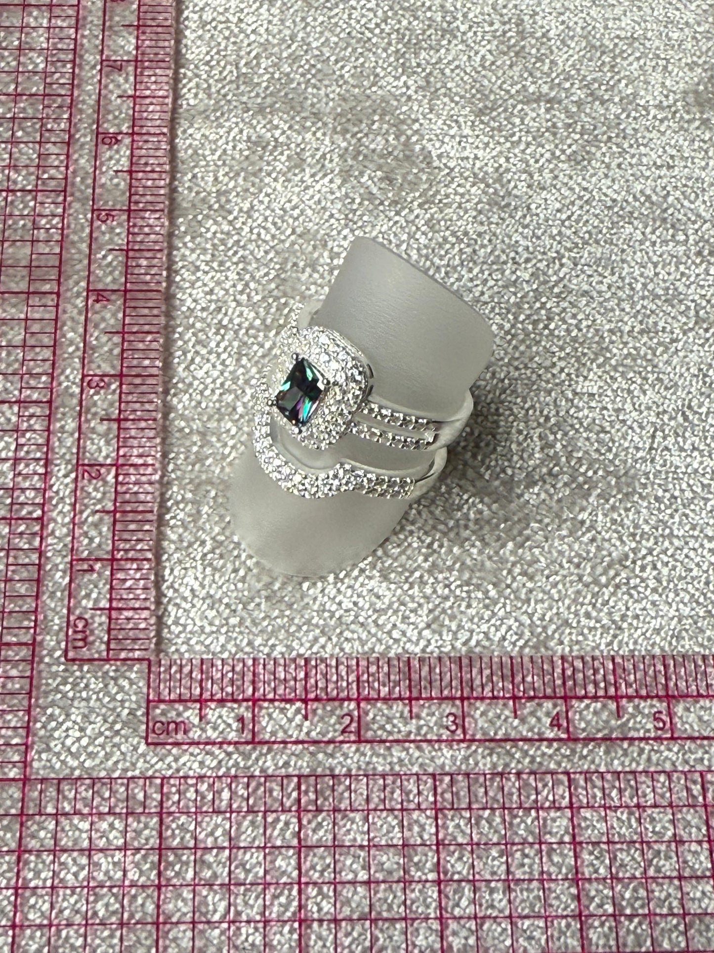 MOD Wedding Set Ring Sterling Silver 925