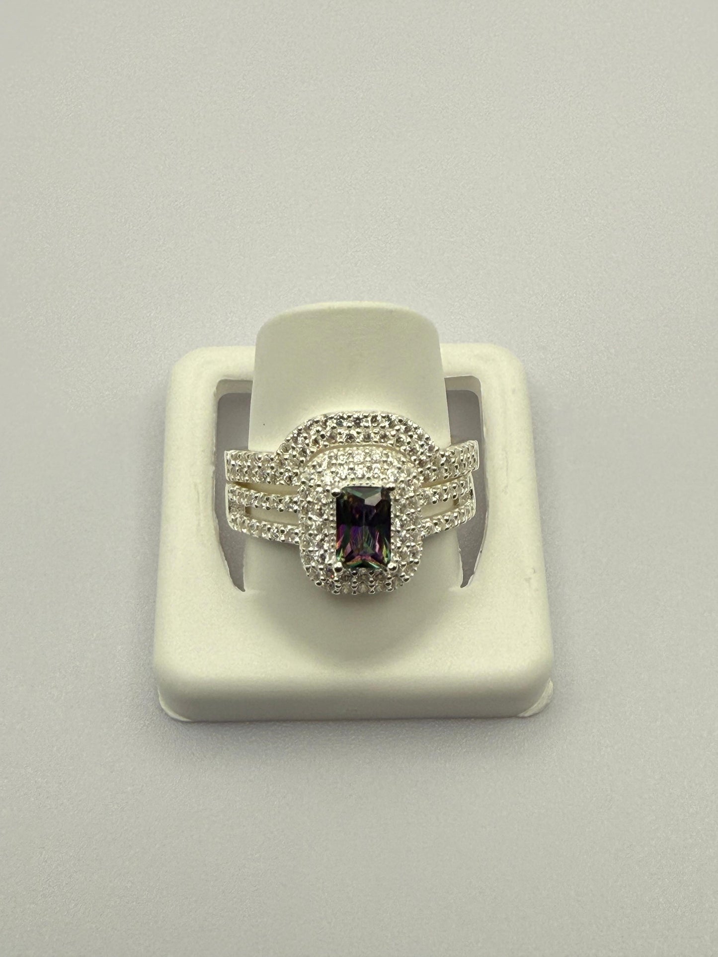 MOD Wedding Set Ring Sterling Silver 925