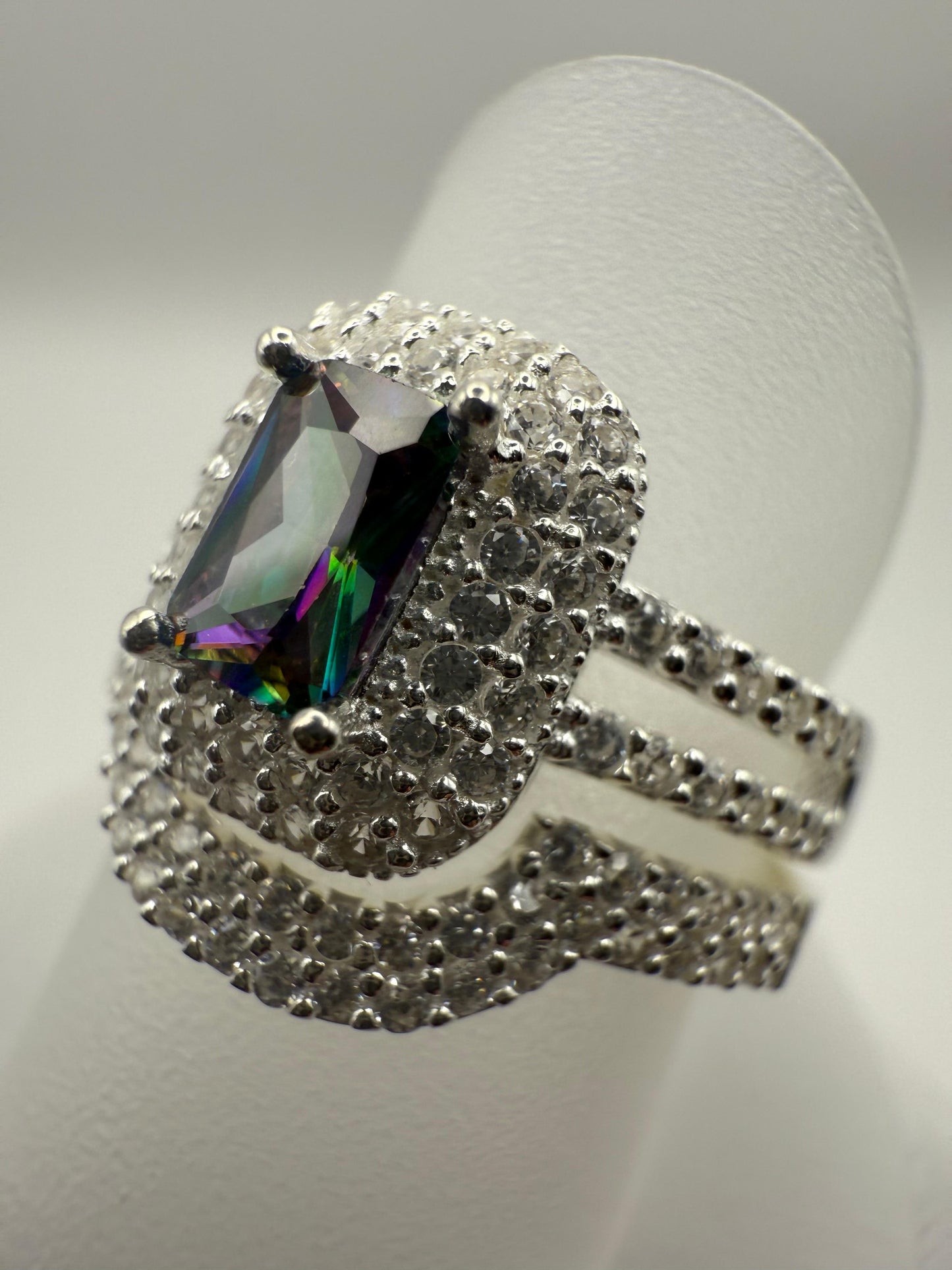 MOD Wedding Set Ring Sterling Silver 925