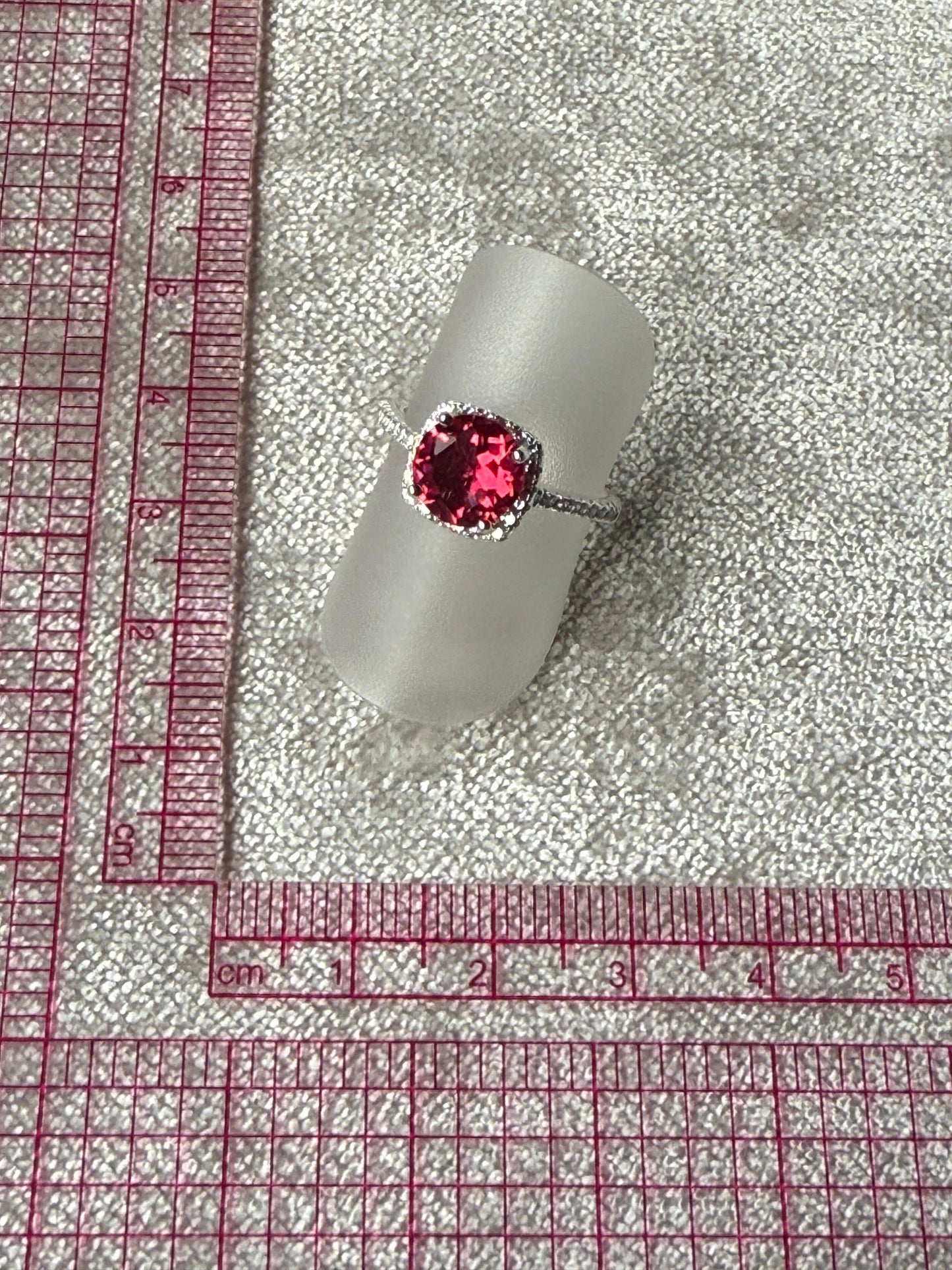 Color C/Z Ring (658) Sterling Silver 925