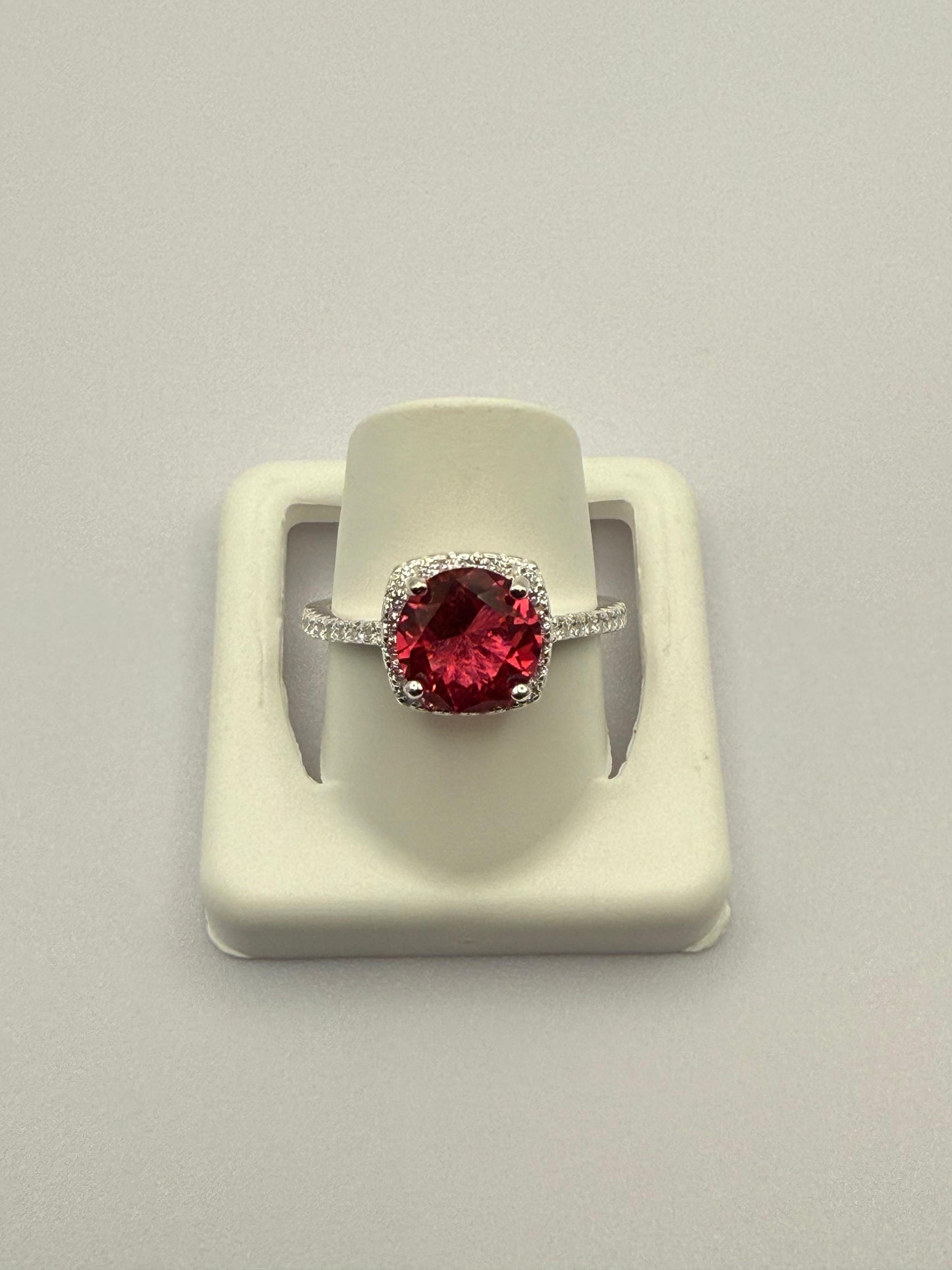 Color C/Z Ring (658) Sterling Silver 925