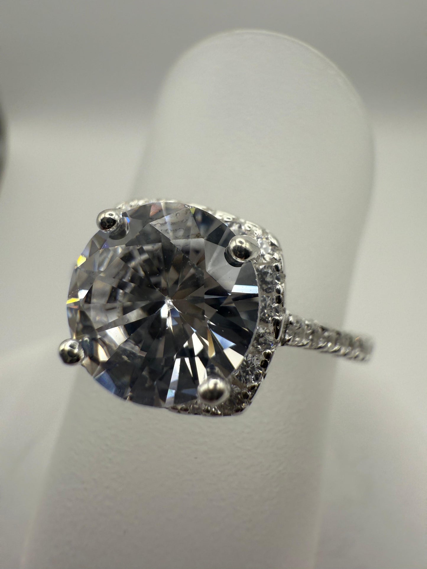 Color C/Z Ring (658) Sterling Silver 925