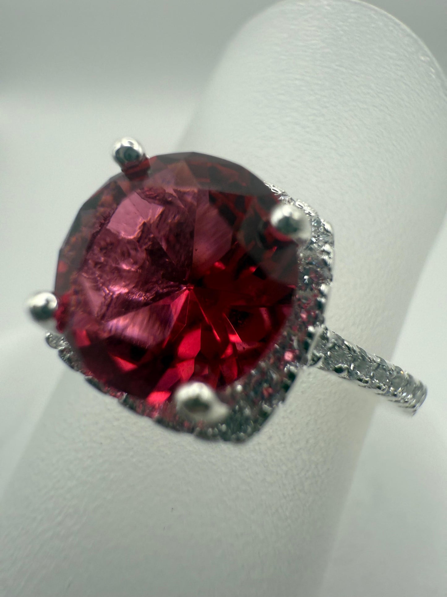 Color C/Z Ring (658) Sterling Silver 925