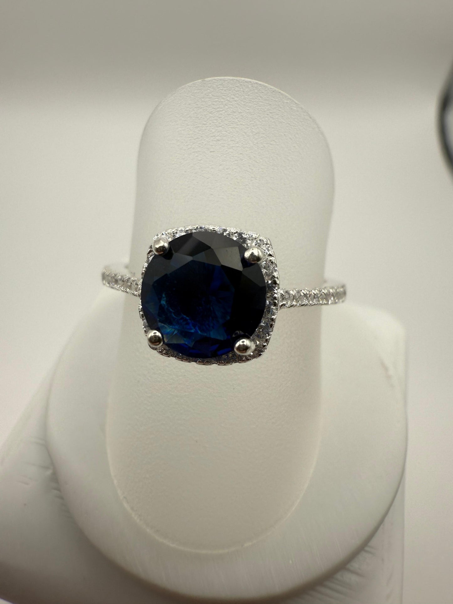 Color C/Z Ring (658) Sterling Silver 925