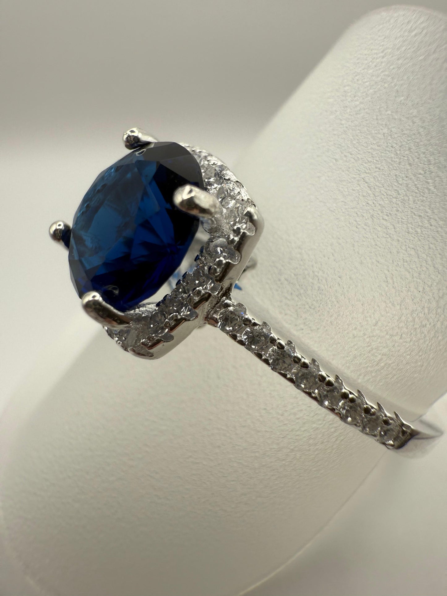 Color C/Z Ring (658) Sterling Silver 925